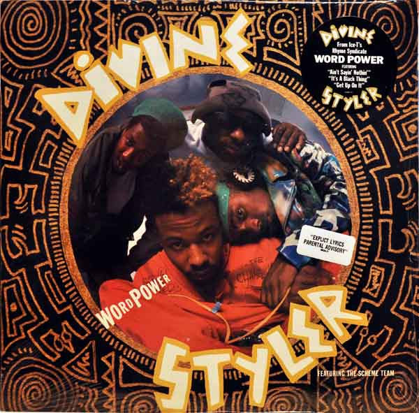 Divine Styler Featuring The Scheme Team : Word Power (LP, Album)