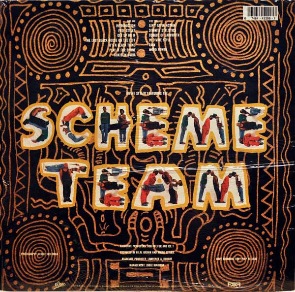 Divine Styler Featuring The Scheme Team : Word Power (LP, Album)