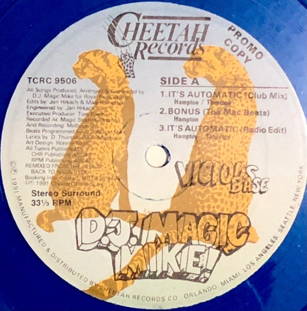 DJ Magic Mike : It's Automatic (12", Ltd, Promo, Blu)