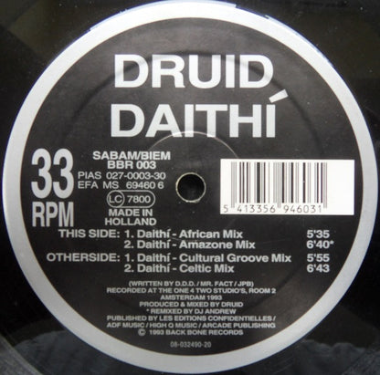 Druid : Daithi (12")