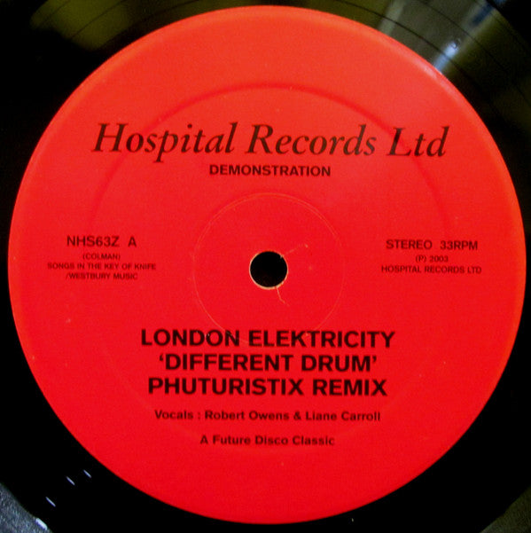 London Elektricity : Different Drum (Phuturistix Remix) (10")