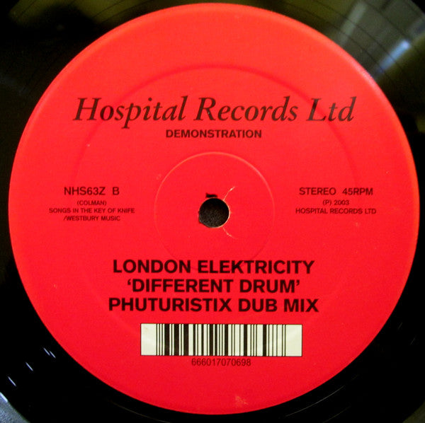 London Elektricity : Different Drum (Phuturistix Remix) (10")