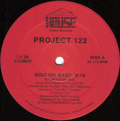 Project 122 : Kiss Me Baby (12")