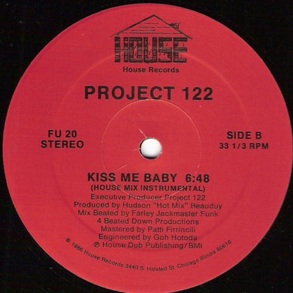 Project 122 : Kiss Me Baby (12")