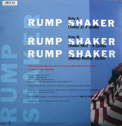 Wreckx-N-Effect* : Rump Shaker (12")