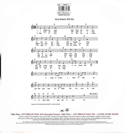 Jason Donovan : Any Dream Will Do (12", Single)