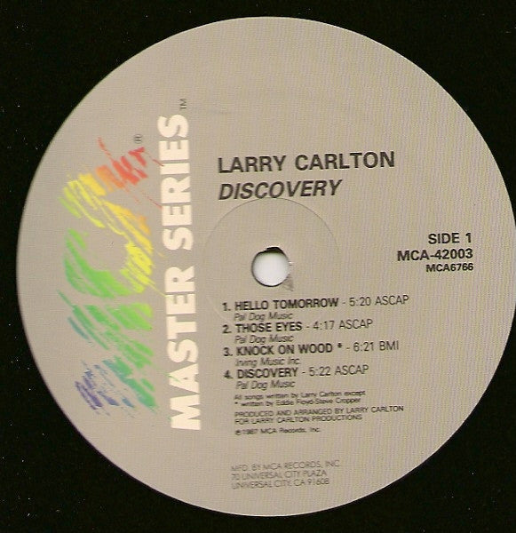 Larry Carlton : Discovery (LP, Album)