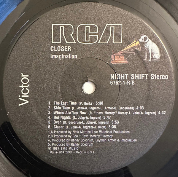 Imagination : Closer (LP, Album)