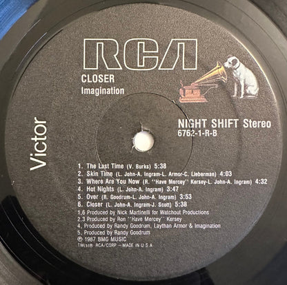Imagination : Closer (LP, Album)