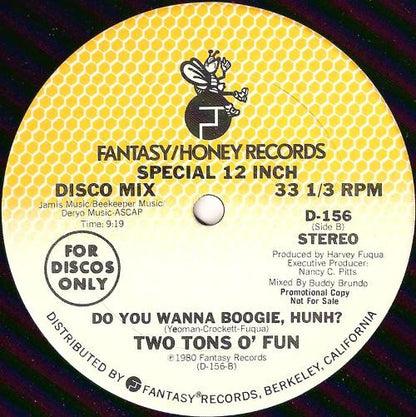 Two Tons O' Fun : Earth Can Be Just Like Heaven (12", Promo)