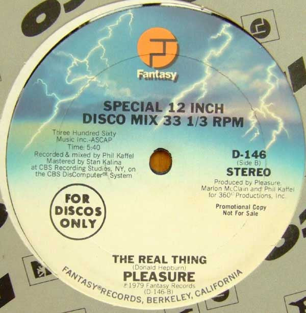 Pleasure (4) : Glide (12", Promo)
