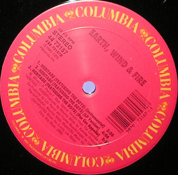 Earth, Wind & Fire : Heritage (12")