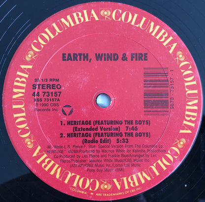 Earth, Wind & Fire : Heritage (12")