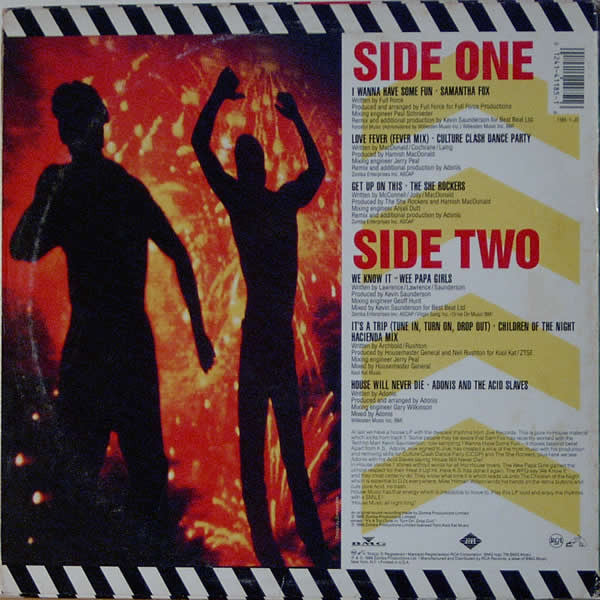 Various : Jive Presents "In House" Volume 1 (Full Length Extended Remixes) (LP, Comp)