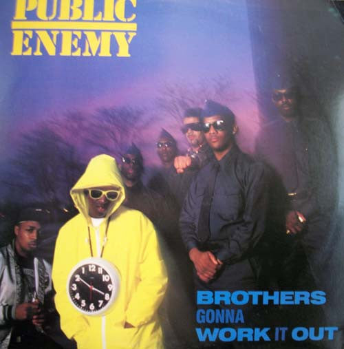 Public Enemy : Brothers Gonna Work It Out (12", Promo)