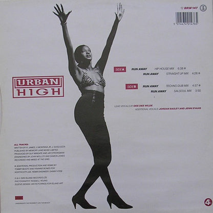 Urban High Featuring Dee Dee Wilde : Run Away (12")