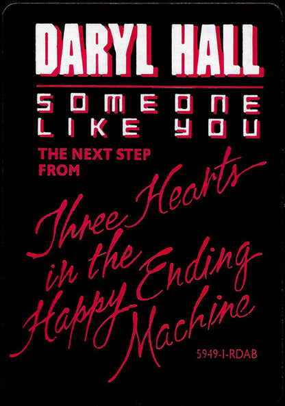 Daryl Hall : Someone Like You (12", Promo)