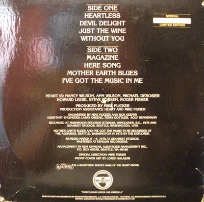 Heart : Magazine (LP, Album, Ltd, Num, Pic)