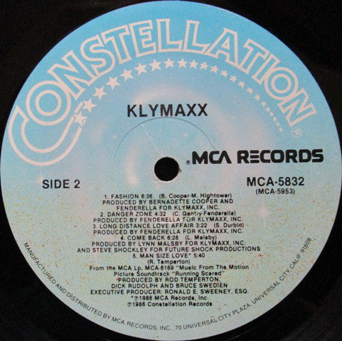 Klymaxx : Klymaxx (LP, Album)