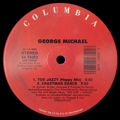 George Michael : Too Funky (12")