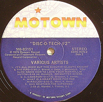 Various : Disc-O-Tech # 2 (LP, Comp)