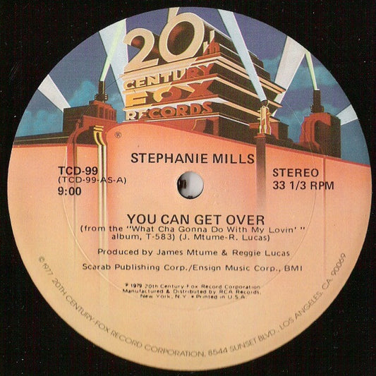 Stephanie Mills : You Can Get Over (12", Gol)