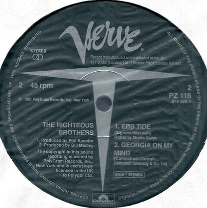 The Righteous Brothers : You've Lost That Lovin' Feeling (12", Single)