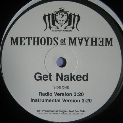 Methods Of Mayhem (2) : Get Naked (12", Promo)