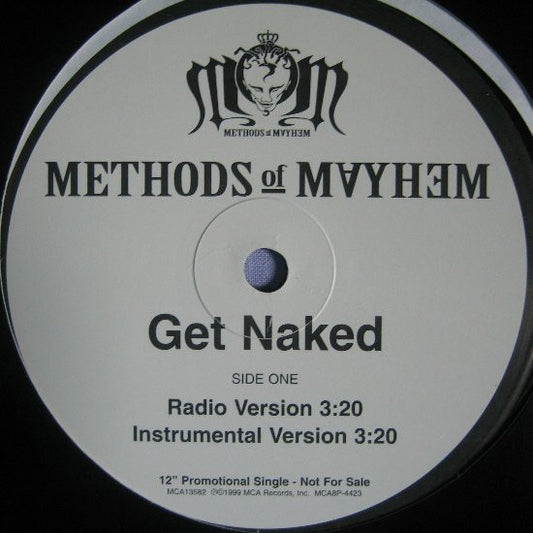 Methods Of Mayhem (2) : Get Naked (12", Promo)