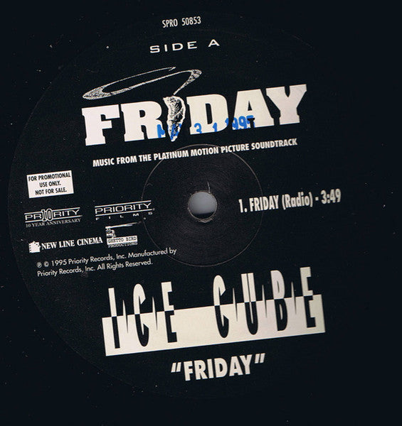 Ice Cube : Friday (12", Promo)