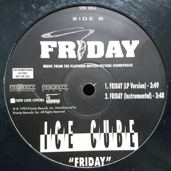 Ice Cube : Friday (12", Promo)