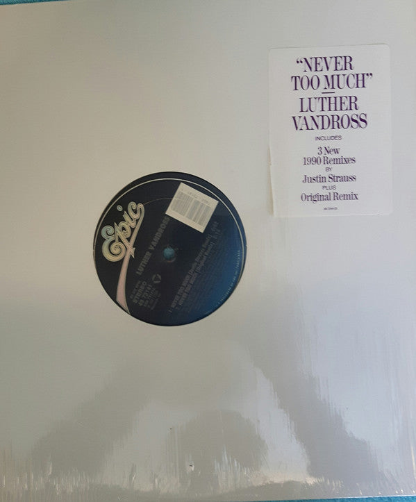 Luther Vandross : Never Too Much (12")