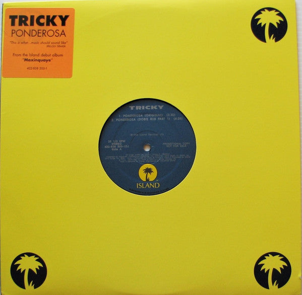 Tricky : Ponderosa (12", Promo)