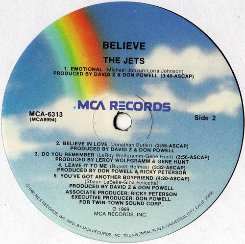 The Jets : Believe (LP, Album)