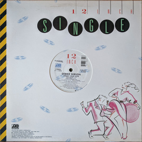 Debbie Gibson : Shake Your Love (12", Single, Gen)