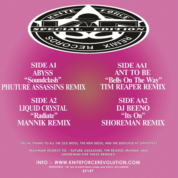 Various : Remix Records & Kniteforce Present 'The Remix's' Part 16 (12", S/Edition)