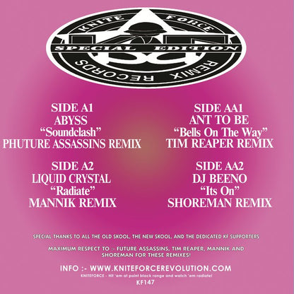 Various : Remix Records & Kniteforce Present 'The Remix's' Part 16 (12", S/Edition)