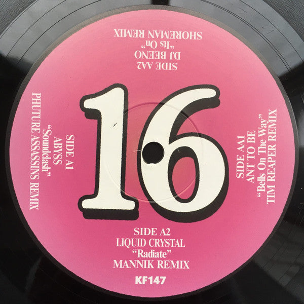 Various : Remix Records & Kniteforce Present 'The Remix's' Part 16 (12", S/Edition)