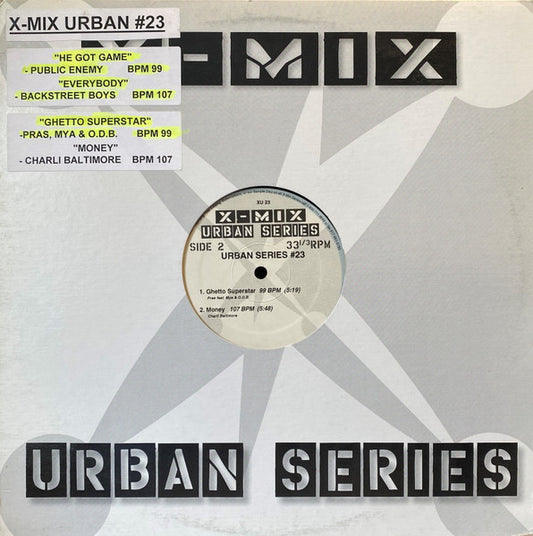 Various : X-Mix Urban Series 23 (12", Promo)