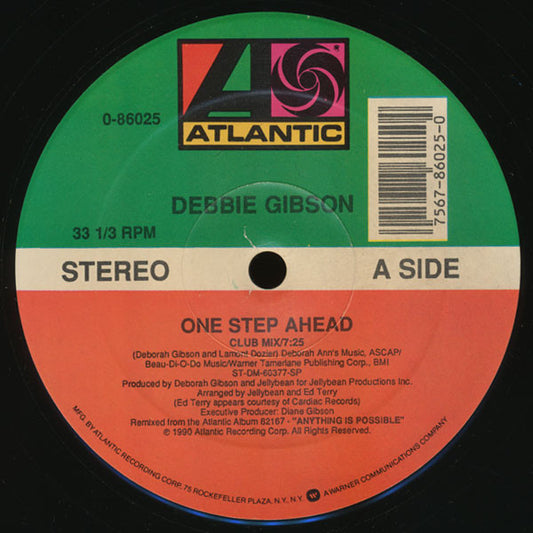 Debbie Gibson : One Step Ahead (12")