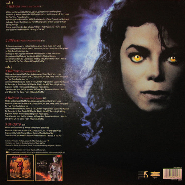 Michael Jackson : HIStory / Ghosts (12", Single)