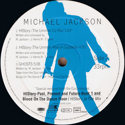 Michael Jackson : HIStory / Ghosts (12", Single)