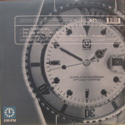 H2O Featuring Billie : Nobody's Business (Deep Zone Mixes) (2x12", Ltd)