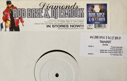 Rob Base & DJ E-Z Rock : Diamonds (12", W/Lbl)