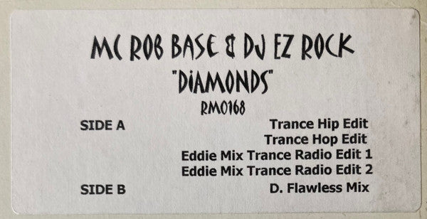 Rob Base & DJ E-Z Rock : Diamonds (12", W/Lbl)