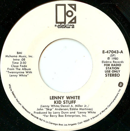 Lenny White : Kid Stuff (7", Mono, Promo, SP )