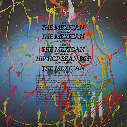 Jellybean* : The Mexican (12", Single, Win)