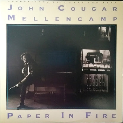 John Cougar Mellencamp : Paper In Fire (12", Promo)