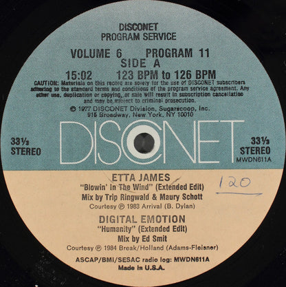 Various : Volume 6 Program 11 (2x12")