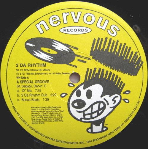 2 Da Rhythm : A Special Groove  / Take 'Em Up (12")